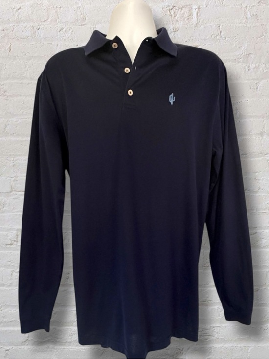 Peter Millar Other - Peter Millar Men’s L Paradise Valley Country Club PVCC Navy Long Sleeve Polo